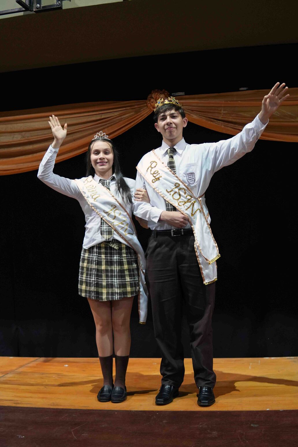 Milagros Ríos y Santino Morinigo.